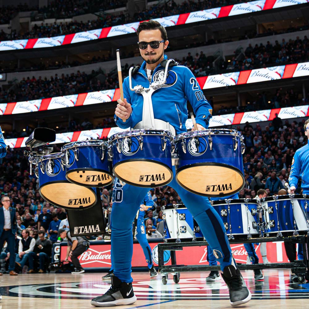 The Dallas Mavericks Drumline