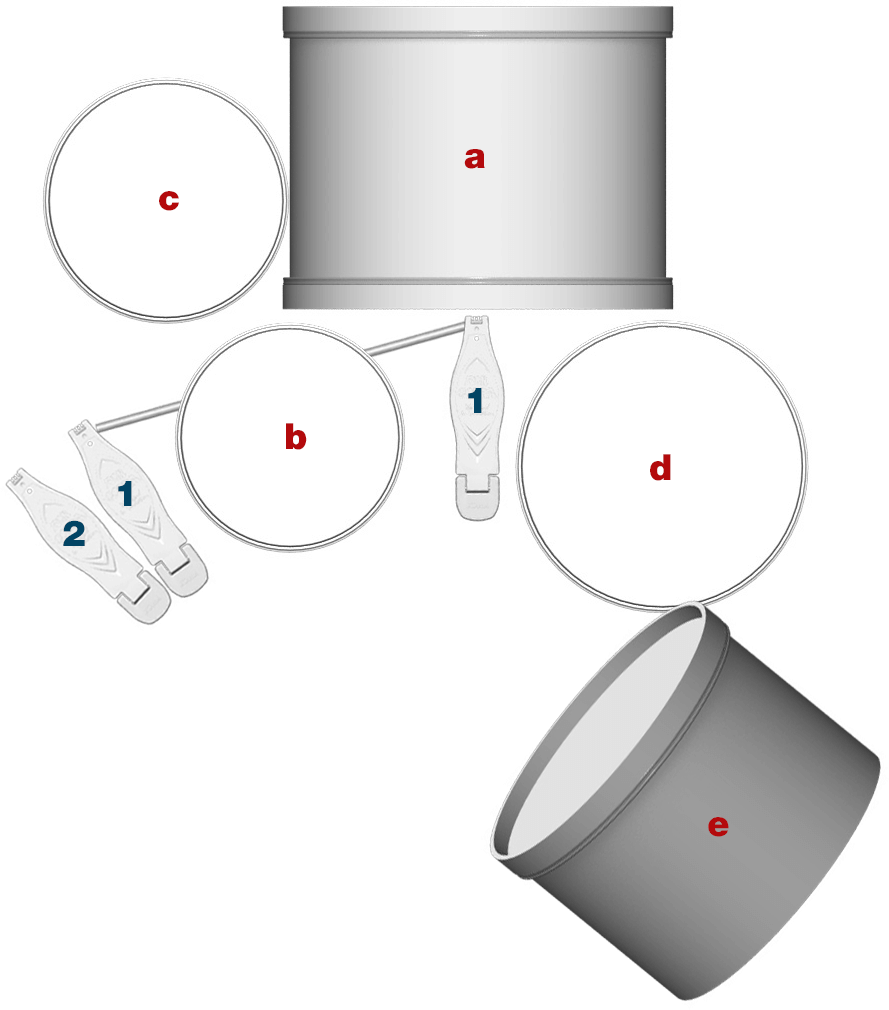 Dale Crover's Setup Diagram