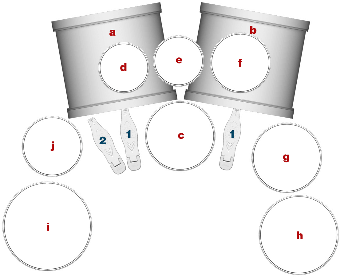 Frank Beard's Setup Diagram