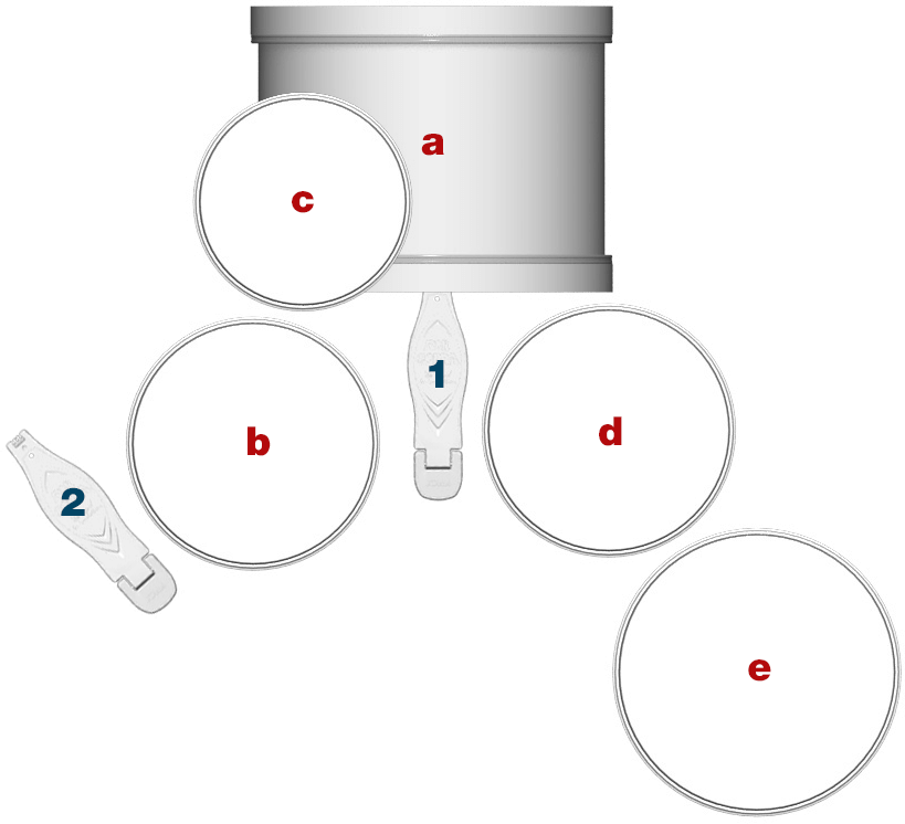Nicolas Dubois's Setup Diagram