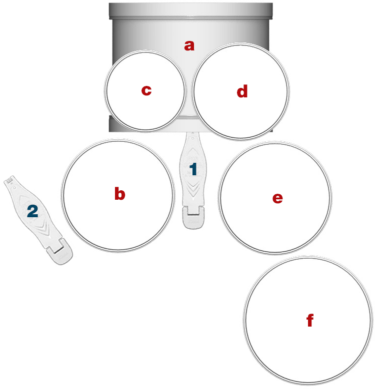 Peter Erskine's Setup Diagram