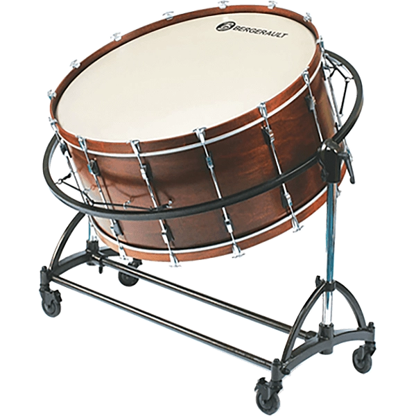 Bergerault Symphonic Series Concert Bass Drum, 36"x22"  BSBD04