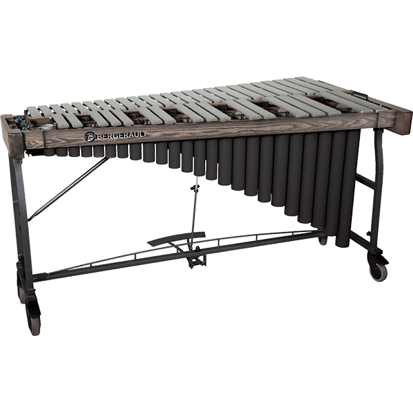 Bergerault Signature Series Vibraphone, 3.5 Octaves, Silver Bars  BV35S