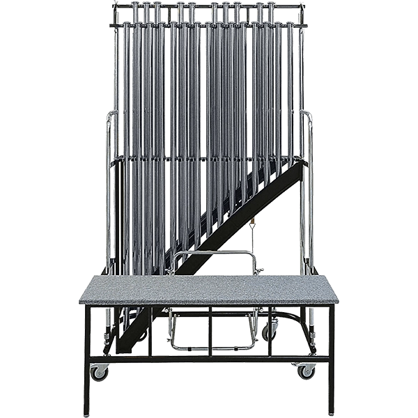 Bergerault Symphonic Series Chimes, 2.0 Octaves, Chrome Tubes   C25