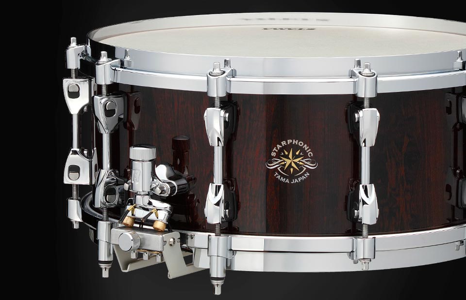 STARPHONIC Bubinga Bravura Concert Snare 14"x6"