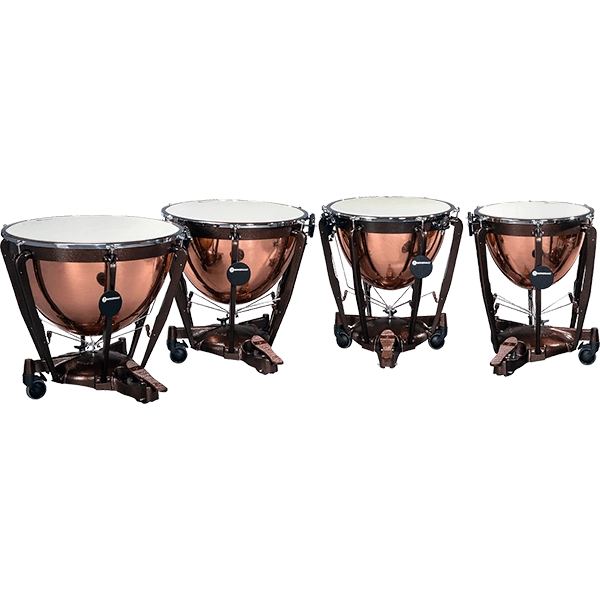 Bergerault Grand Professional Series Timpani Set 23"-26"-29"-32", Parabolic, Deep Polished Copper  GP3692KP