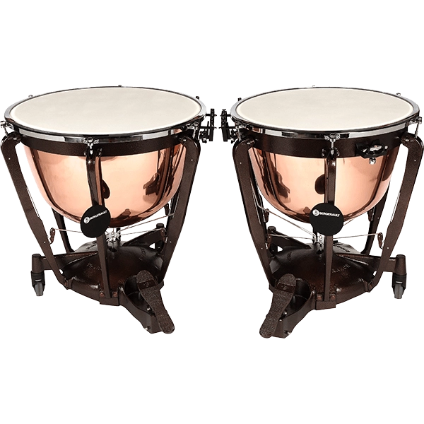 Bergerault Grand Professional Series Timpani Set 26"-29", Cambered, Deep Polished Copper  GP69DKP