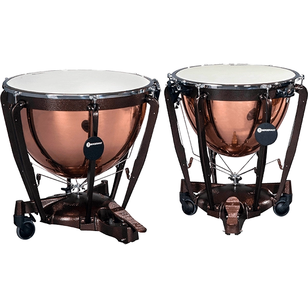 Bergerault Grand Professional Series Timpani Set 26"-29", Parabolic, Deep Polished Copper  GP69KP