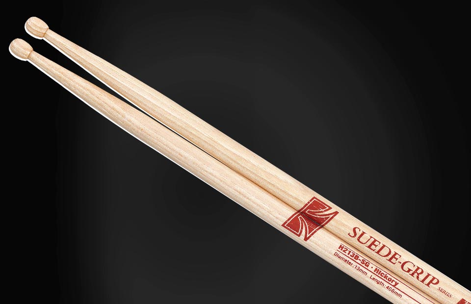 Suede-Grip Hickory Stick