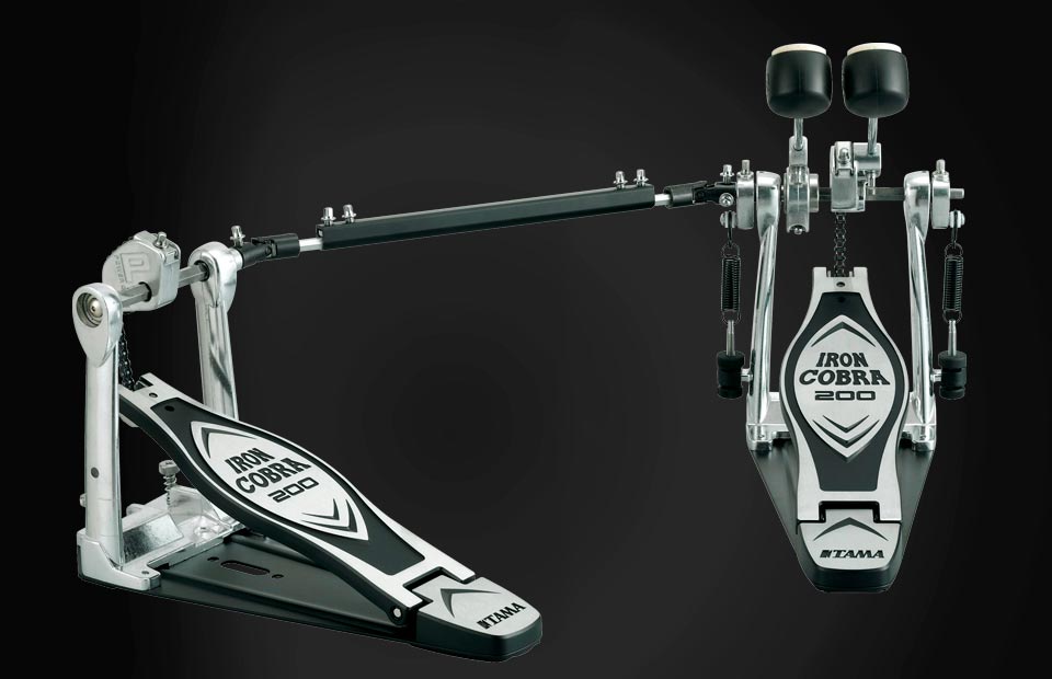 Iron Cobra 200 Twin Pedal Power Glide | Drum Pedals | HARDWARE 