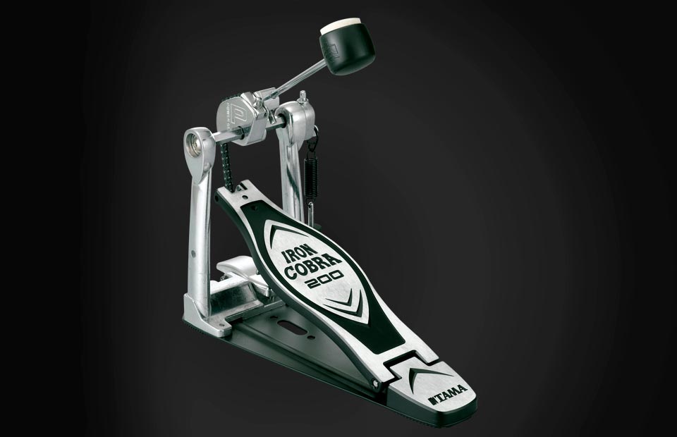 Iron Cobra 200 Single Pedal Power Glide | Drum Pedals | HARDWARE 