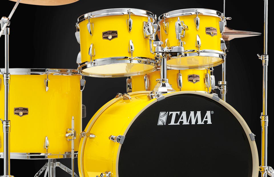 Tama Batterie acoustique imperialstar 22 Natural Zebrawood Wrap