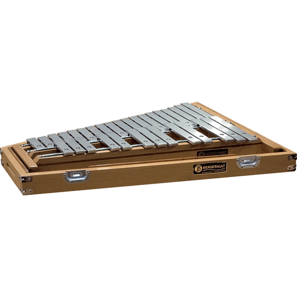 Bergerault Signature Series Glockenspiel With Case, 2.5 Octaves KG25S