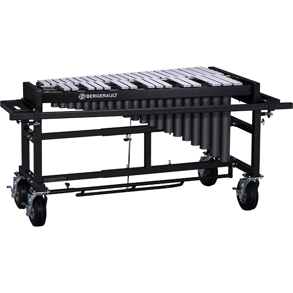 Bergerault Performance Series Field Vibraphone, 3.0 Octaves, Motorless, Silver Bars  KVPS30NSF