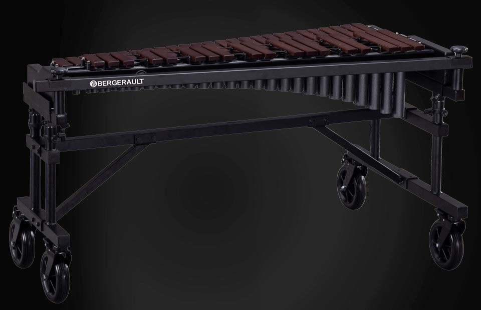 Bergerault Performance Series Field Xylophone, 3.5 Octaves, Rosewood Bars, KXPR35D