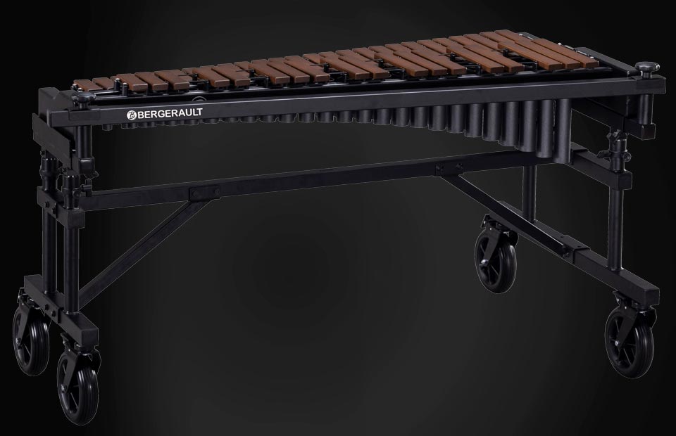 Bergerault Performance Series Field Xylophone, 3.5 Octaves, Techlon Bars, KXPS35D