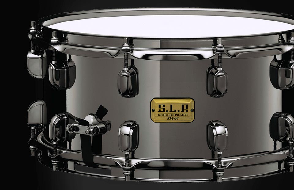 S.L.P. Black Brass Snare Drum