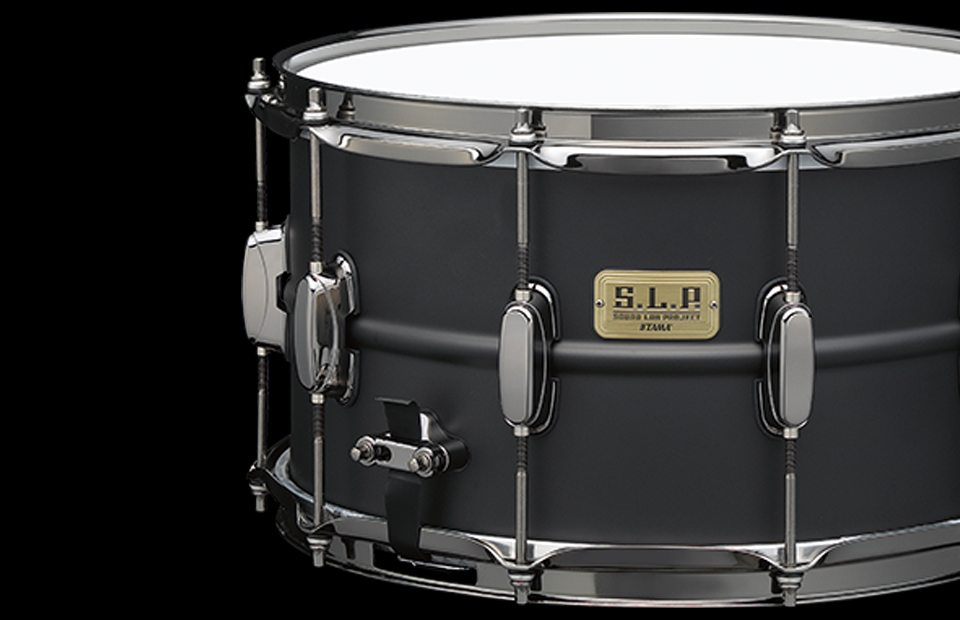 S.L.P. Big Black Steel 14"x8" Snare Drum