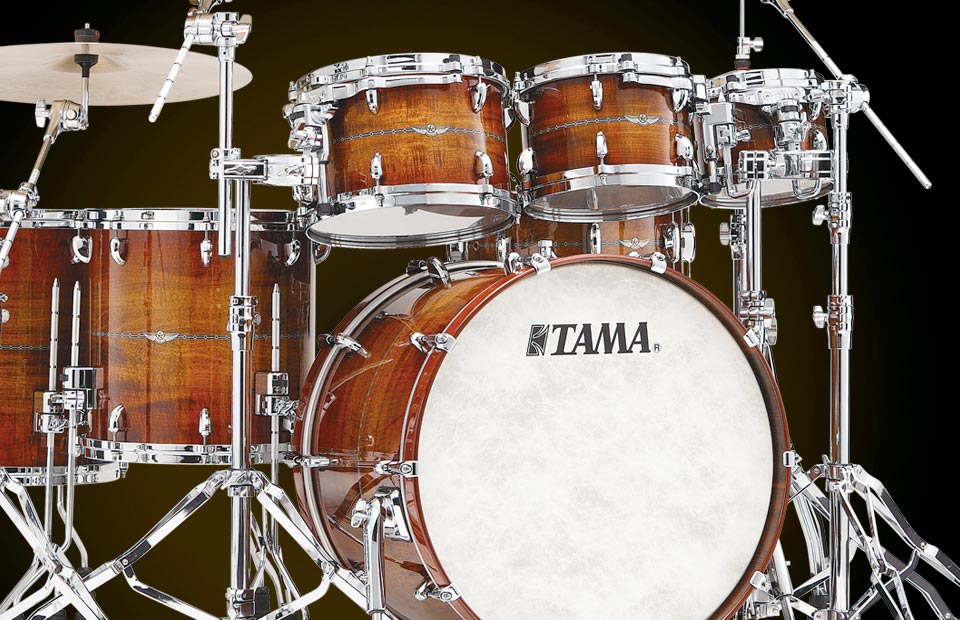 STAR Bubinga Drum Kits | STAR | DRUM KITS | PRODUCTS | TAMA Drums 
