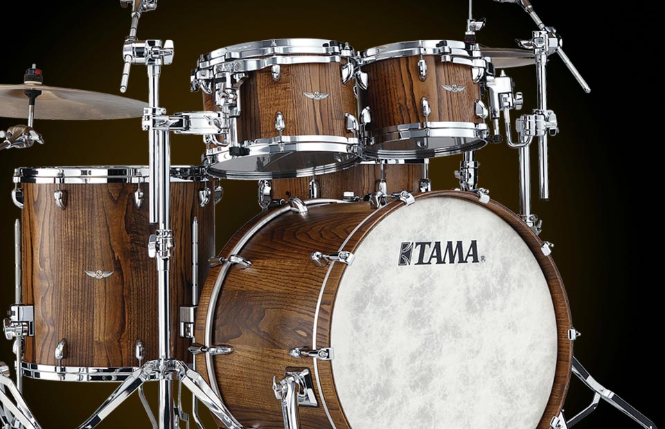 STAR Walnut Drum Kits | STAR | DRUM KITS | PRODUCTS | TAMA Drums