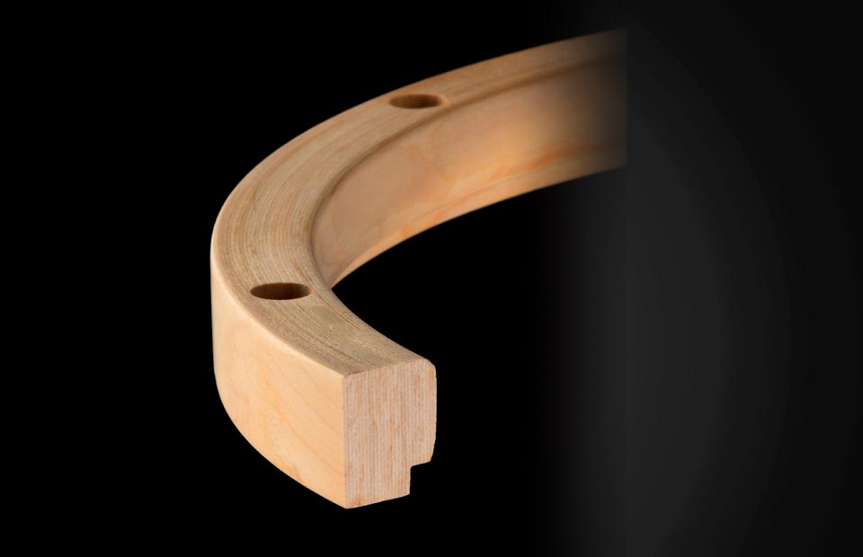 Maple Wood Hoops