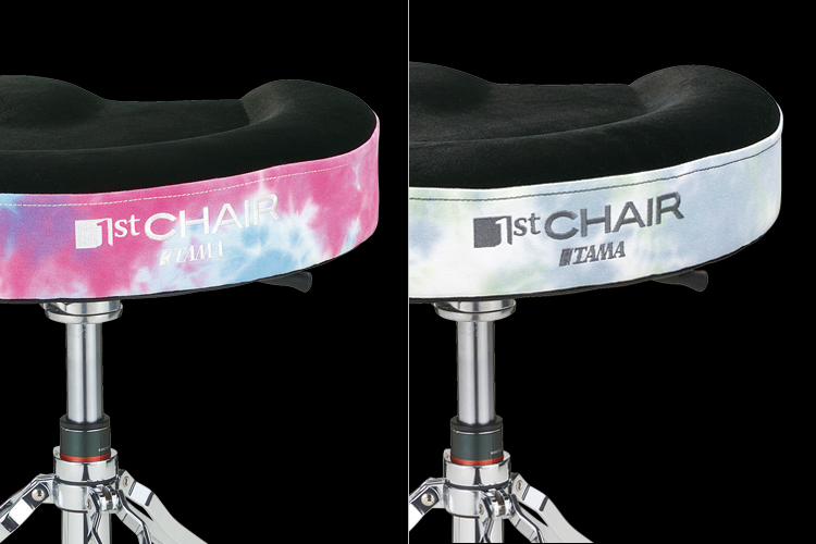 TAMA Drums | 1st Chair Round Rider & Glide Rider w/ Tie-Dye