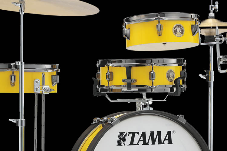 TAMA Drums | Club-JAM Pancake Drum Kit with Black Nickel