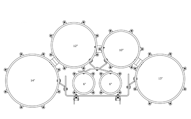 Fieldstar Rudiment Marching Tenor Drum Tenor Drums MARCHING fieldstar-rudiment-marching-tenor-drum-tenor-drums-marching