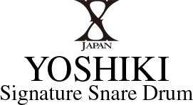 X JAPAN YOSHIKI Sigunature Snare Drum