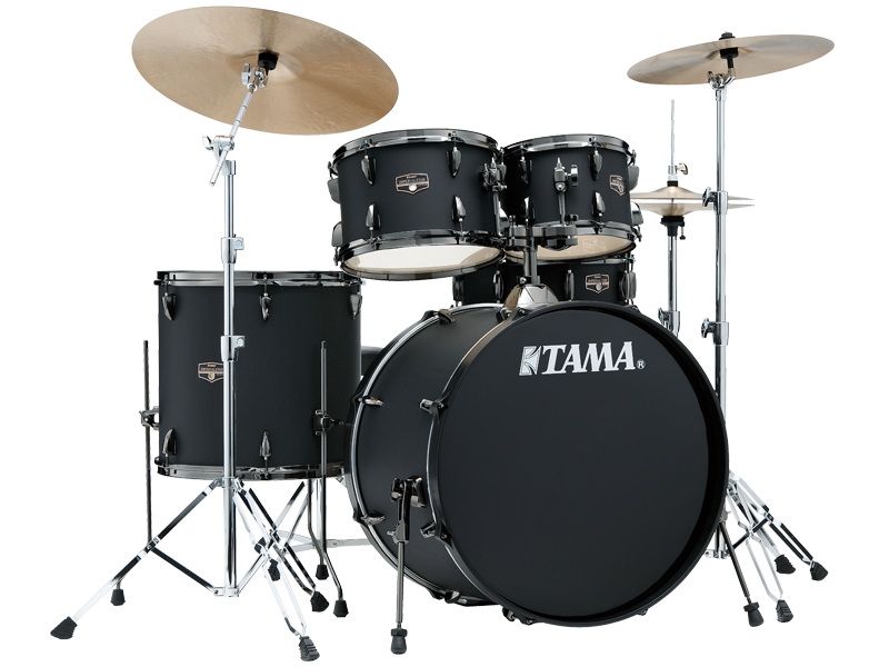 Black tama drum set deals