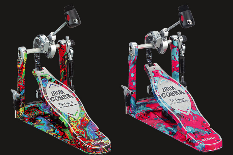 TAMA Drums | 50TH LIMITED IRON COBRA MARBLE DRUM PEDAL