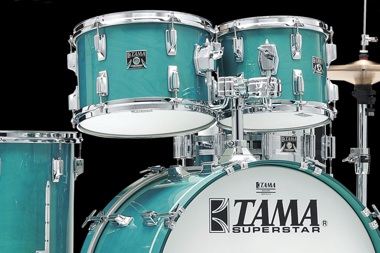 Tama Batterie Acoustique 5Pc Sea Blue Mist + Cymbales Meinl - Macca Music