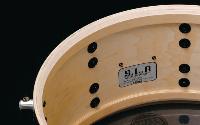 Tama LMP1465F 6.5 X 14 SLP Series S.L.P. Studio Maple Snare Drum, Sienna