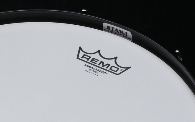 REMO Ambassador Coated / Hazy Snare Side