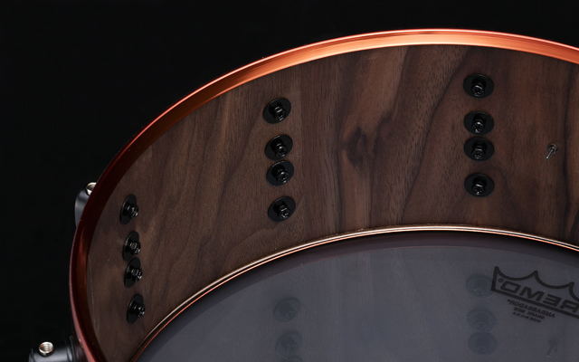 Walnut and Steel Hybrid Shell